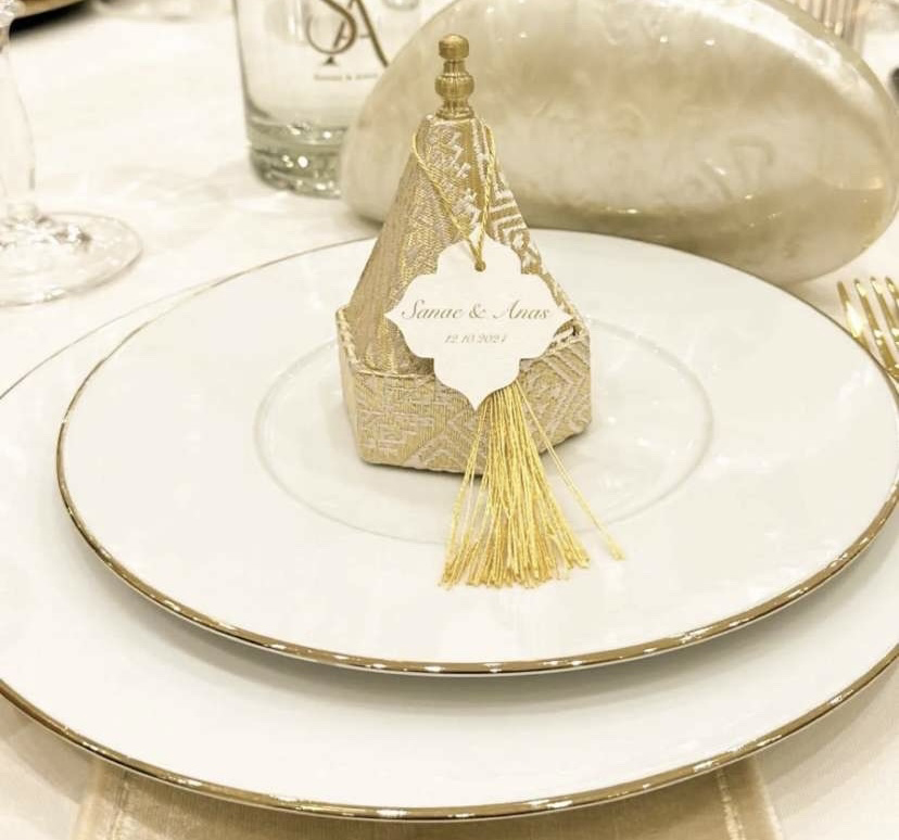 Wedding Supply Business - Özel Kına Günü Etiketi Konuk Kişiselleştirilmiş
