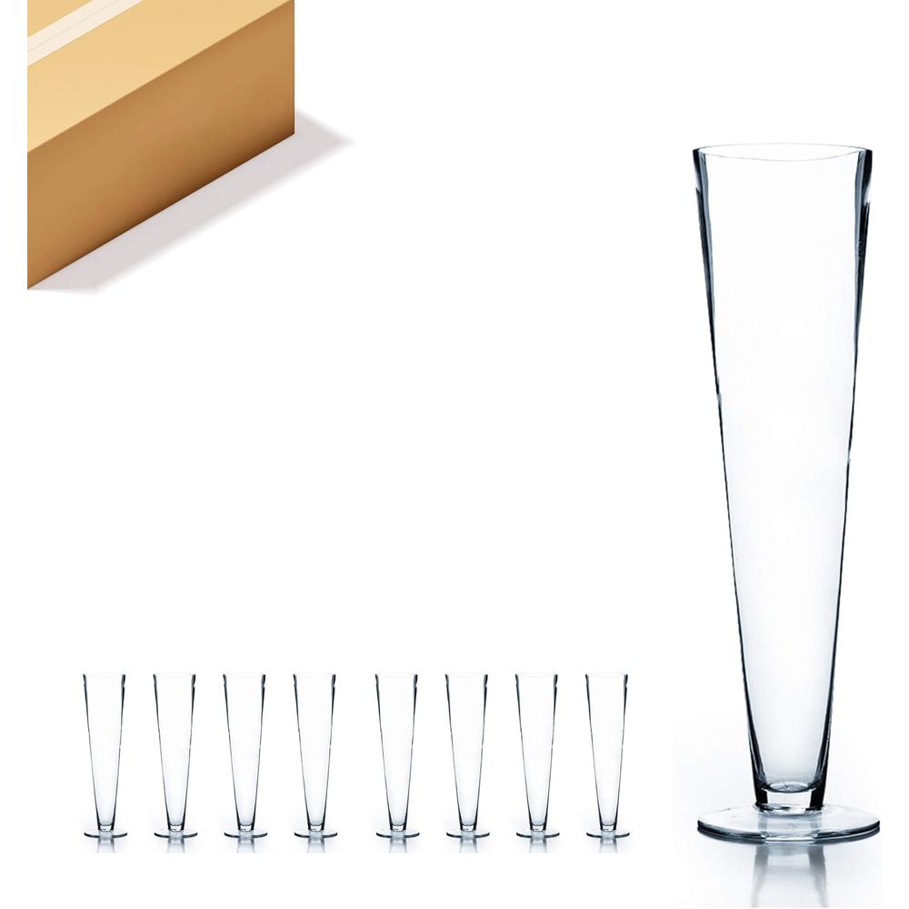 Centerpiece Vase Tall - WGV Trompet Cam Vazo Toplu Satış,