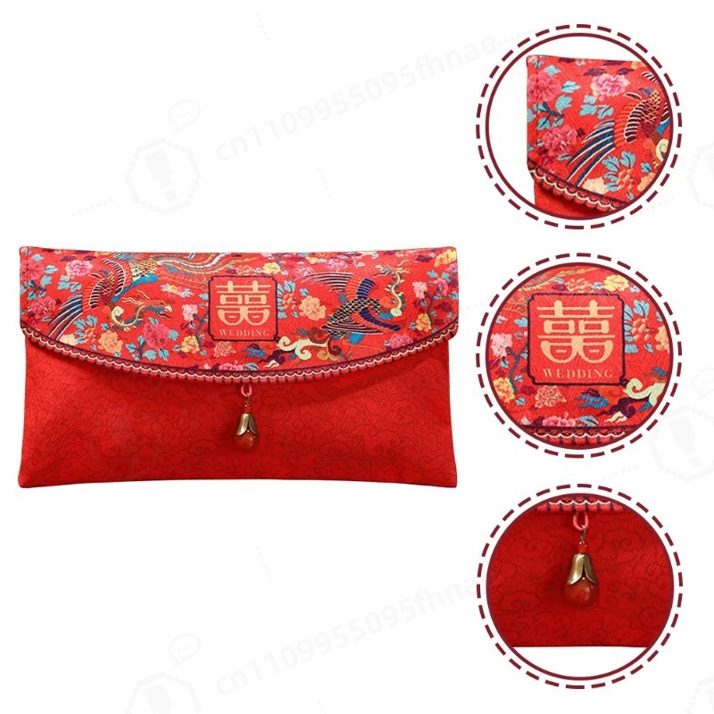 Çin Tarzı Kırmızı Zarflar Kırm - Wedding Envelopes incelemesi ve fiyatı