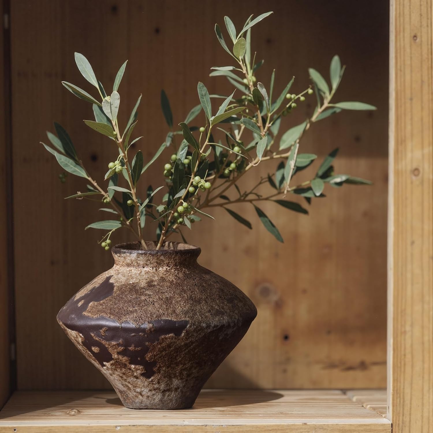 Wabi Sabi Paslı Vintage Vazo,  - Centerpiece Vase Tall incelemesi ve fiyatı