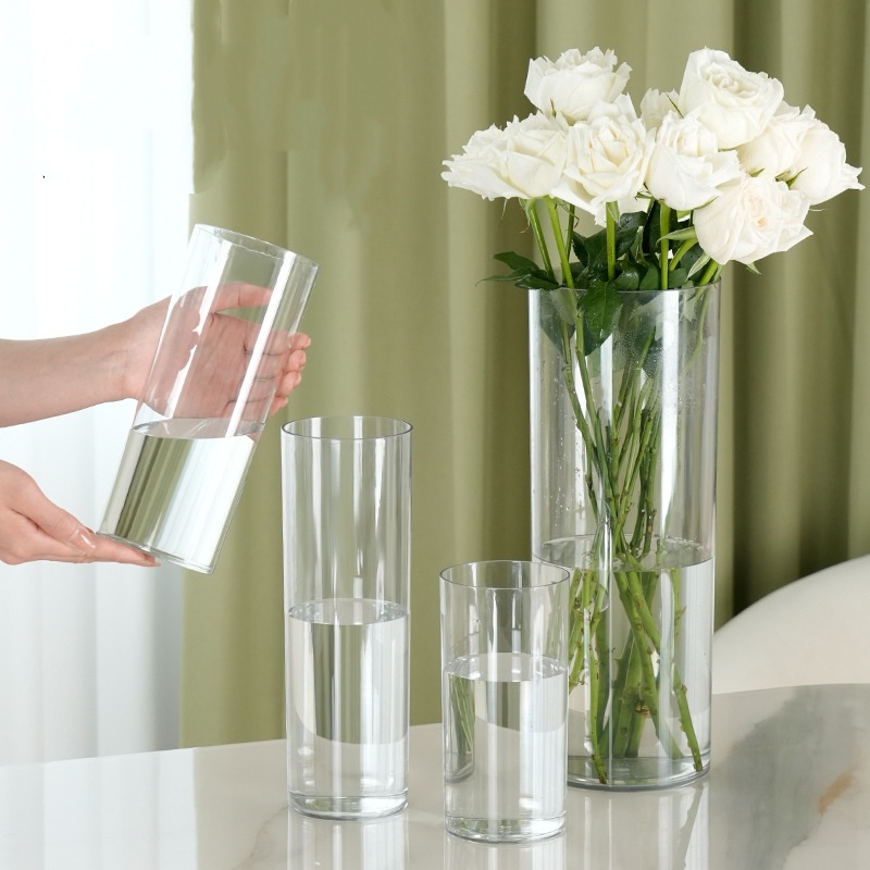 Yeni Akrilik Şeffaf Silindir Ç - Centerpiece Vase Tall incelemesi ve fiyatı