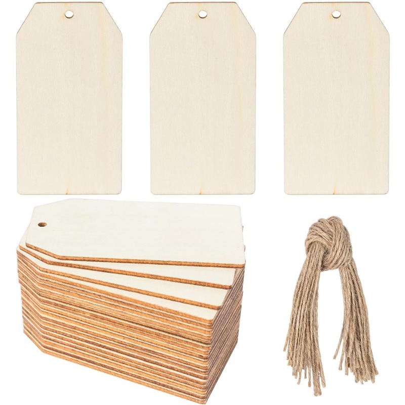 10 Adet Ahşap Hediye Etiketler - Wedding Supply Rentals incelemesi ve fiyatı