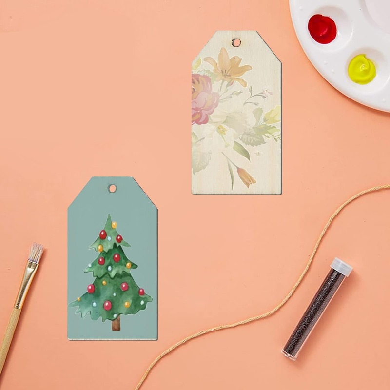 10 Adet Ahşap Hediye Etiketler - Wedding Supply Rentals incelemesi ve fiyatı