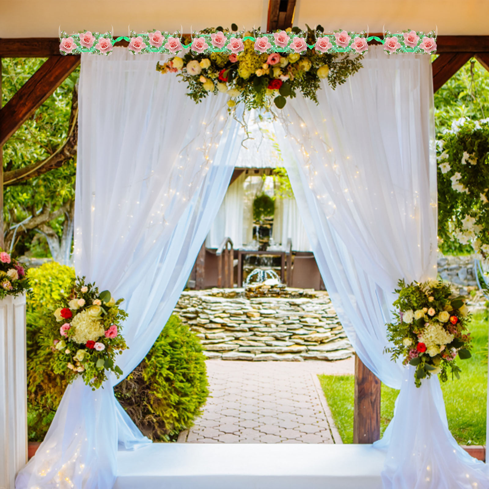 1 Set Çiçek Köpüğü Çelenk Sosi - Wedding Supply Decor incelemesi ve fiyatı