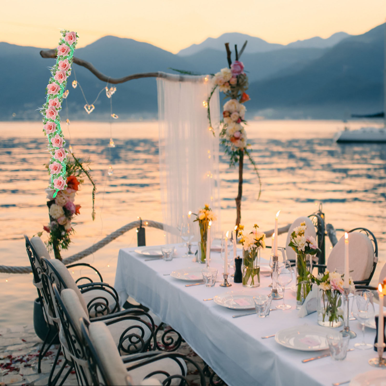 1 Set Çiçek Köpüğü Çelenk Sosi - Wedding Supply Decor incelemesi ve fiyatı