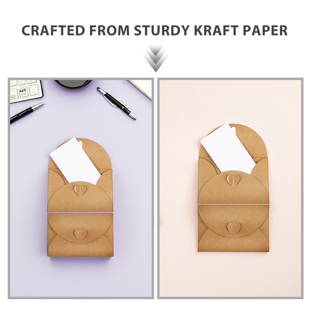 30 Set Mini Kraft Zarf Kalp Ka - Wedding Envelopes incelemesi ve fiyatı