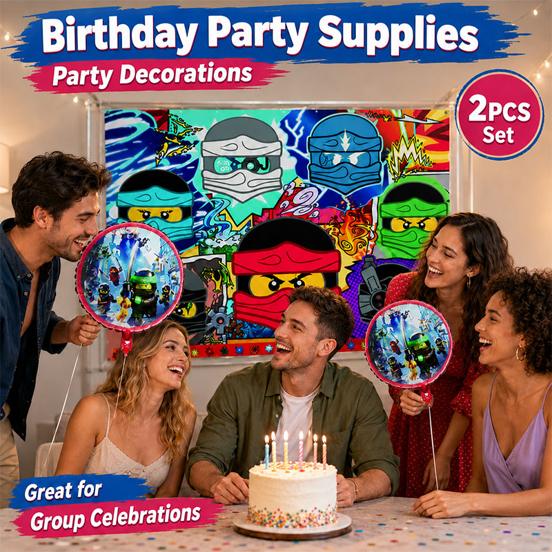Karikatür Ninja Desenli Tek Ku - Wedding Supply Kit incelemesi ve fiyatı