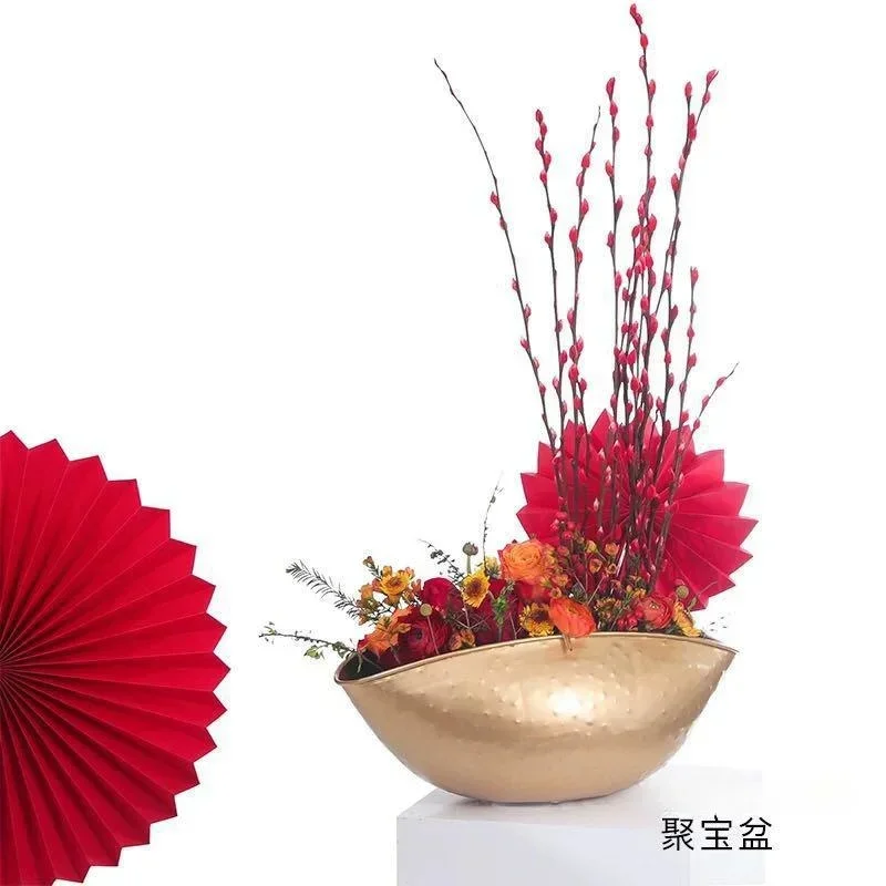 Yeni Büyük Boy Altın Kase Saks - Centerpiece Vase Tall incelemesi ve fiyatı