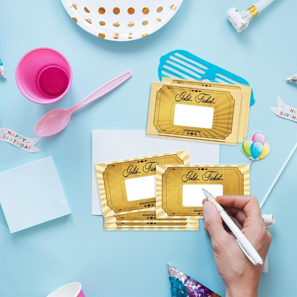 20 adet Altın Kazı Kazan Kartl - Wedding Supply Business incelemesi ve fiyatı